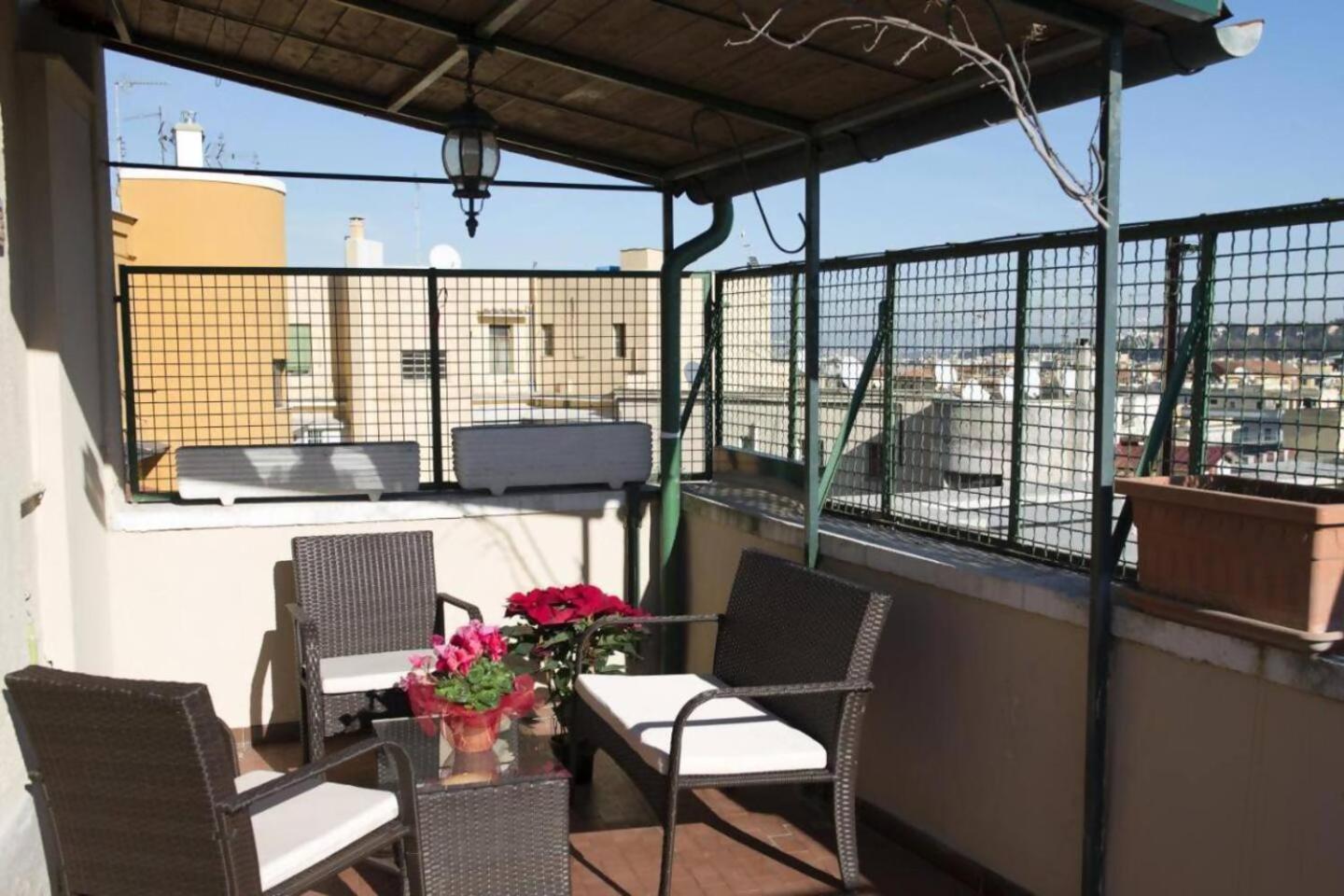 Delightful Penthouse View St Peter Leilighet Roma Eksteriør bilde
